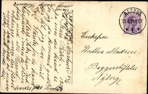 Ak Århus Aarhus Dänemark, Den gamle Borgermestergaard i Botanisk Have