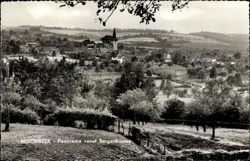 Ak Noorbeek Limburg Niederlande, Panorama vanaf Bergenhuixen