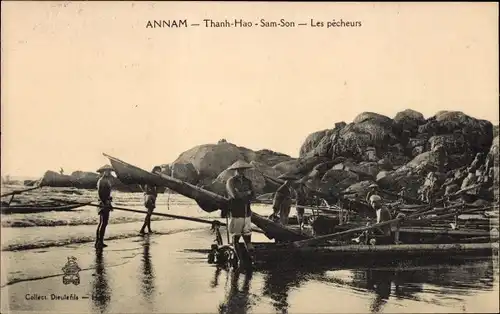 Ak Thanh Hao Vietnam, Sam Son, Les pecheurs