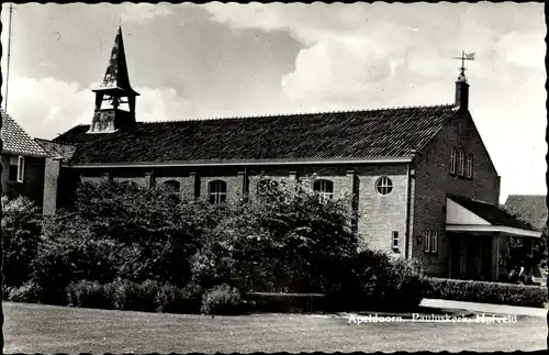 Ak Apeldoorn Gelderland, Pauluskerk, Hofveld