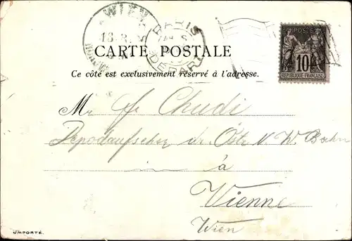 Künstler Litho Paris VI, L'Eglise de St. Sulpice