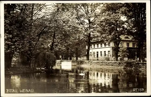 Ak Zittau in der Oberlausitz, Weinau