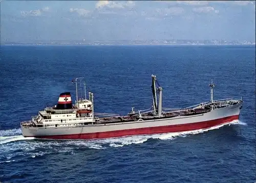Ak Frachtschiff MS Crostafels, DDG Hansa