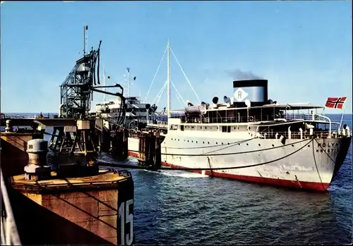 Ak Wilhelmshaven in Niedersachsen, Ölhafen