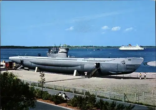 Ak Deutsches U Boot, Blohm u Voss, Baujahr 1943, Typ VII c 41, Technisches Museum, Laboe