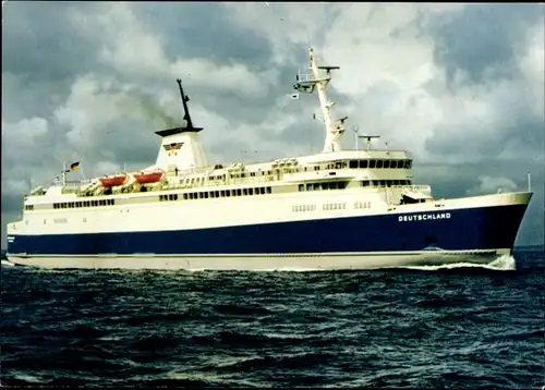 Ak Fährschiff Deutschland der Deutschen Bundesbahn