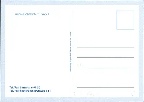 Ak Sassnitz auf Rügen, autik-Hotelschiff GmbH, Deck, Schlafraum, Speiseraum