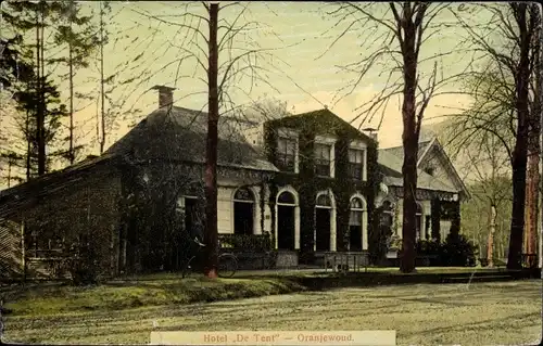 Ak Oranjewoud Friesland Niederlande, Hotel De Tent