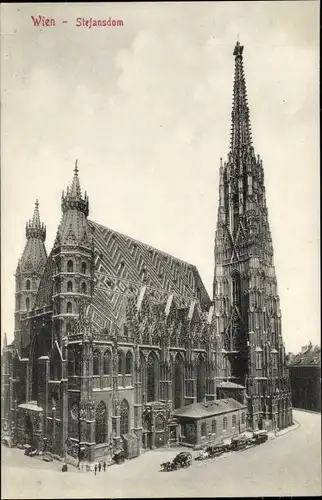 Ak Wien 1 Innere Stadt, Stefansdom