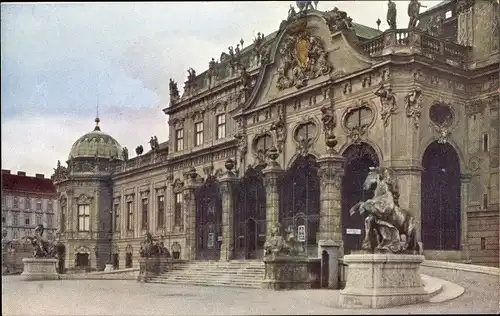 Ak Wien 3 Landstraße, Schloss Belvedere