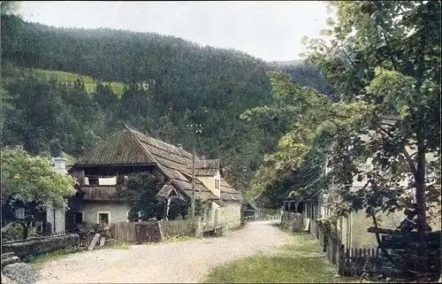 Ak Kärnten, Deutschpeter, Loiblstraße