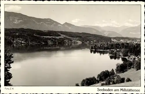 Ak Seeboden am Millstätter See Kärnten, Panorama