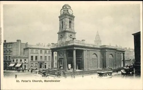Ak Manchester England, St. Peter's Church