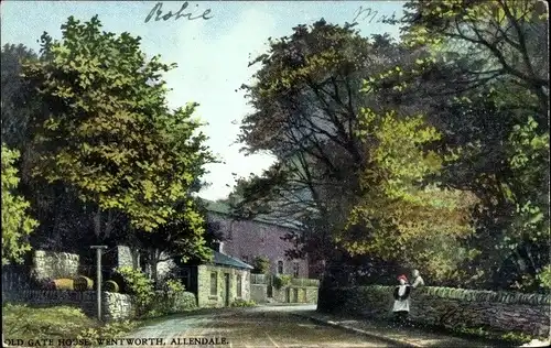 Ak Allendale Northumberland England, Old Gate House, Wentworth