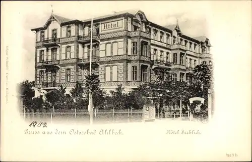 Ak Ostseebad Ahlbeck Heringsdorf auf Usedom, Hotel Seeblick