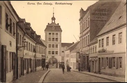 Ak Borna in Sachsen, Reichssteinweg
