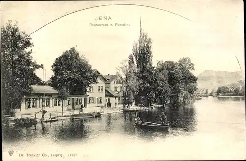 Ak Jena in Thüringen, Restaurant zum Paradies