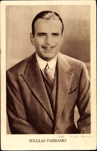 Ak Schauspieler Douglas Fairbanks, Portrait