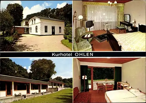 Ak Albersdorf in Dithmarschen, Kurhotel Ohlen, Gästezimmer
