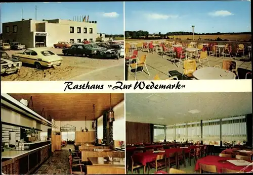 Ak Mellendorf Wedemark in Niedersachsen, Rasthaus Zur Wedemark, Eig. Fam. Babek
