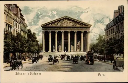 Ak Paris VIII, Eglise de la Madeleine