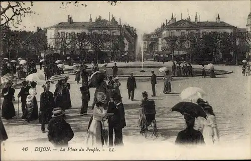 Ak Dijon Côte d'Or, Place du Peuple