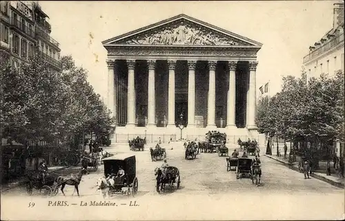 Ak Paris VIII, La Madeleine
