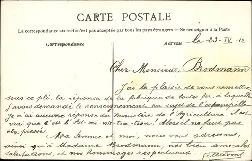 Ak Carentan Manche, Un jour de Foire