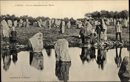 Ak Carnac Morbihan, Alignements du Menec