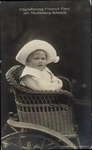 Ak Erbgroßherzog Friedrich Franz von Mecklenburg-Schwerin