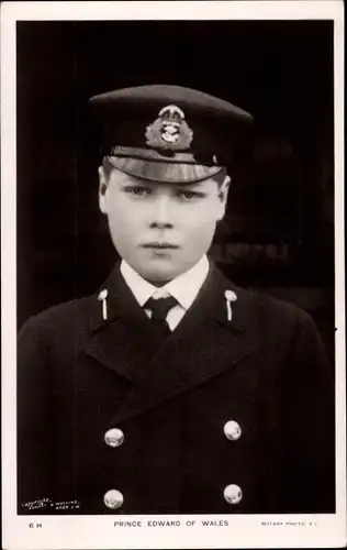 Ak Prince Edward of Wales, Portrait