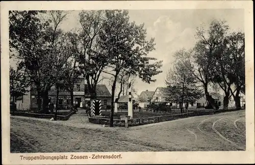 Ak Zehrensdorf Zossen, Truppenübungsplatz