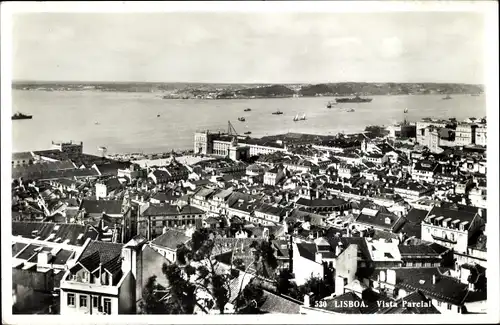 Ak Lisboa Lissabon Portugal, Vista Parcial