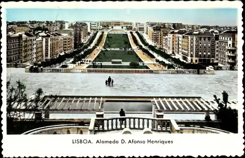 Ak Lisboa Lissabon Portugal, Alameda D. Afonso Henriques