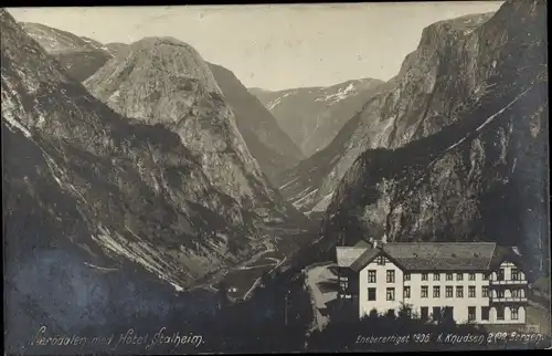 Ak Stalheim Norwegen, Hotel Naerodalen