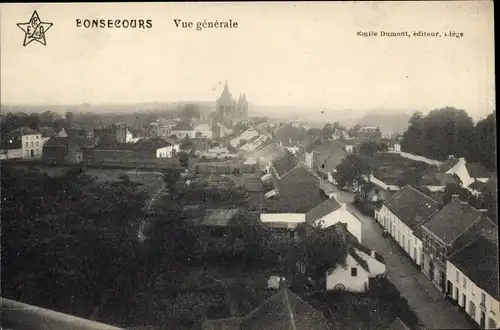 Ak Bon Secours Bonsecours Péruwelz Hennegau, Vue generale