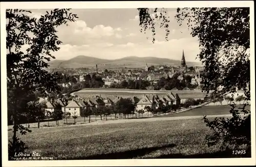Ak Löbau in Sachsen, Gesamtansicht