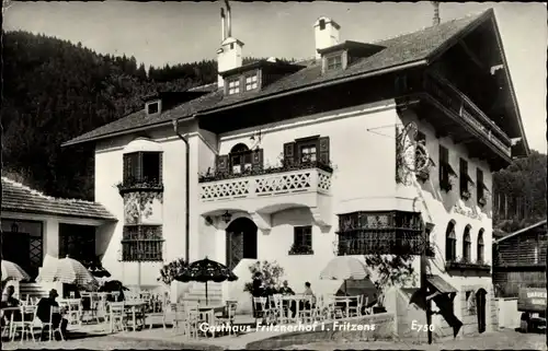 Ak Fritzens Tirol, Gasthaus Fritznerhof