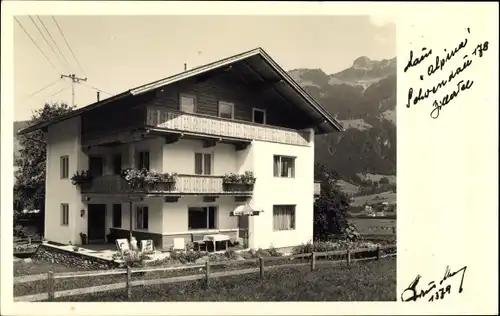 Ak Schwendau Zillertal Tirol, Haus Alpina