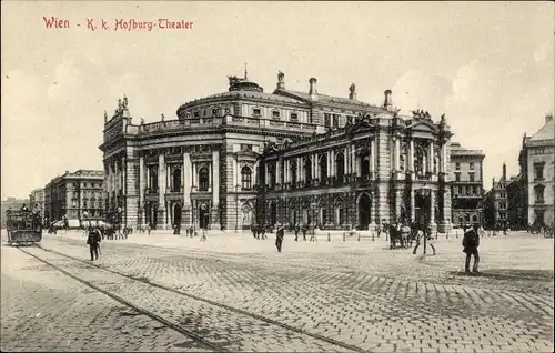 Ak Wien 1 Innere Stadt, K. k. Hofburg-Theater