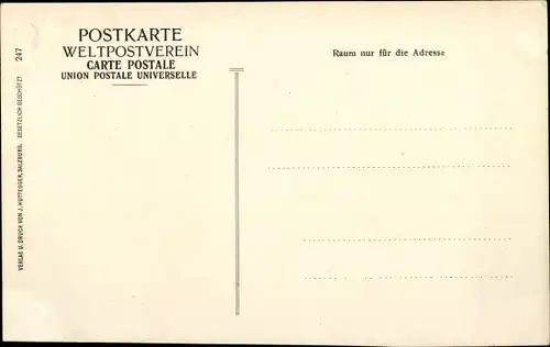 Ak Salzburg in Österreich, Stadt vom Restaur. Elektr. Aufzug aus gesehen