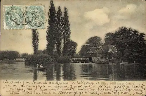 Ak Oxford Oxfordshire England, Iffley Mill