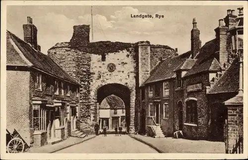 Ak Rye East Sussex England, Landgate