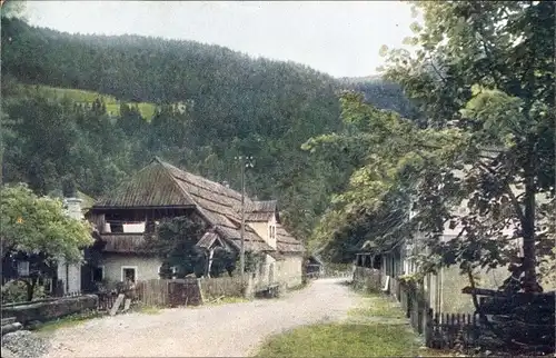 Ak Kärnten, Deutschpeter, Loiblstraße