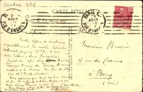 Ak Soudan Mali, Passage d'une riviere en pirogue