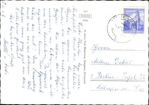 Ak Lech am Arlberg Vorarlberg, Panorama mit Oberlech