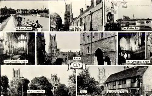 Ak Ely East of England, Porta, Cathedral Choir, Cromwell's House, Cutter Inn, Gallery