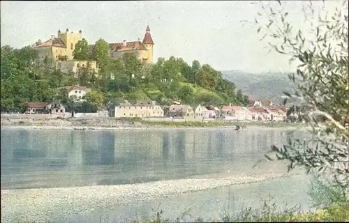 Ak Ottensheim an der Donau Oberösterreich, Schloss Ottensheim