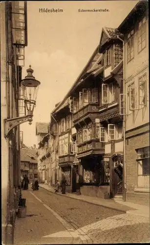 Ak Hildesheim in Niedersachsen, Eckermeckerstraße