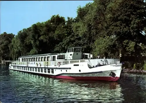 Ak VEB Verkehrsbetriebe Potsdam, Weiße Flotte, MS Sanssouci